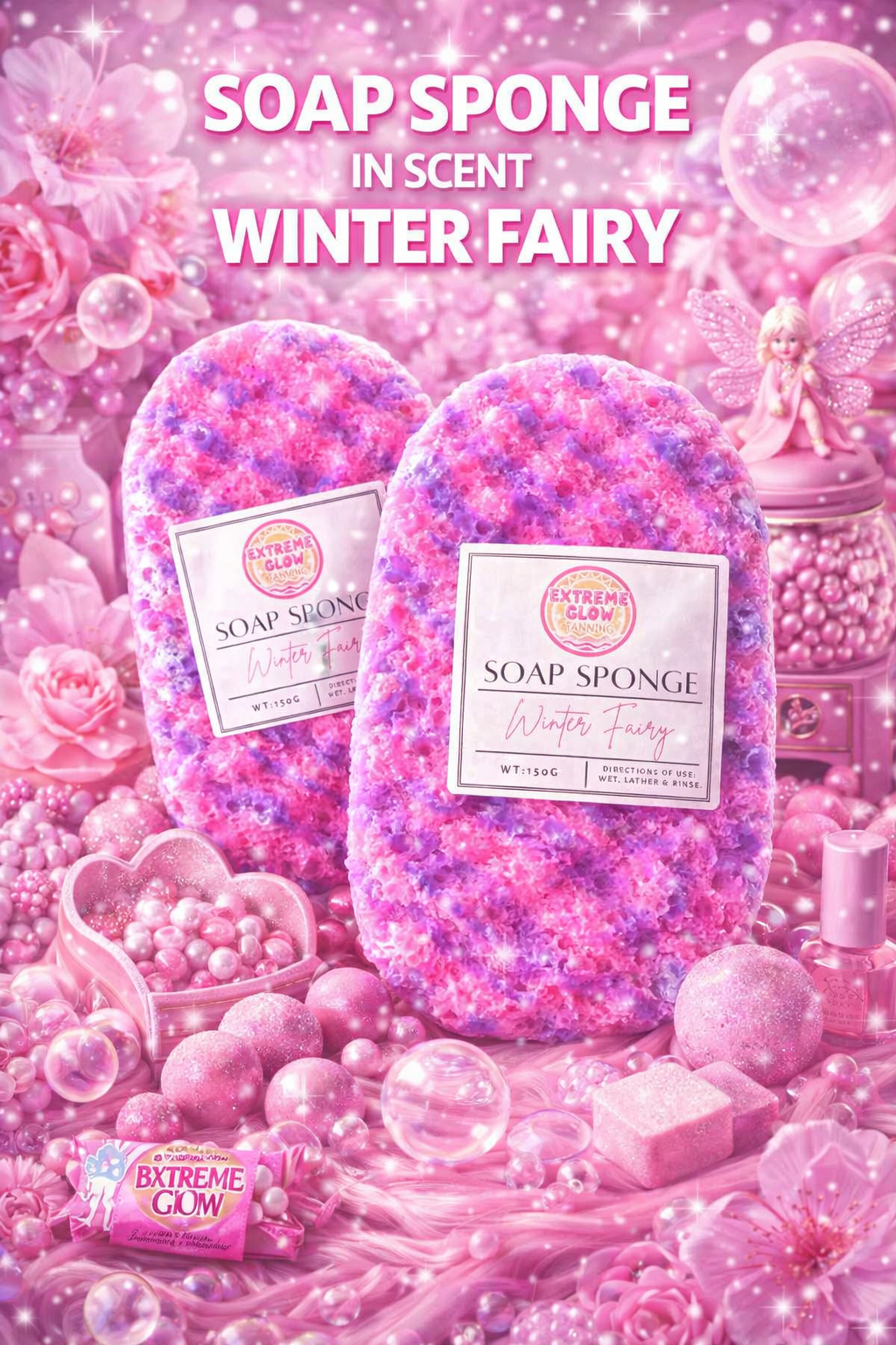 Winter Fairy - Exfoliating Soap Sponge